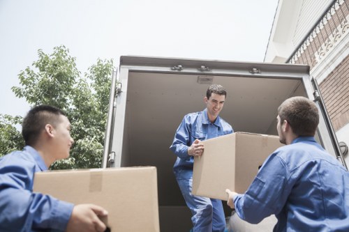 Man and van service helping with a move in Brent