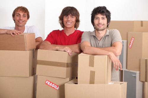 Apartment relocation support from removal companies in Brent