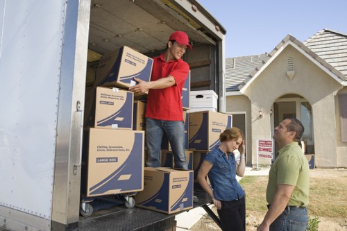 Students preparing for a move in Brent