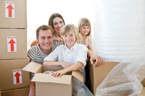 Moving team assisting with flat and house removals across Brent