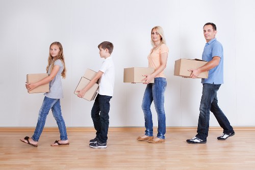 Local Brent removal team handling furniture safely