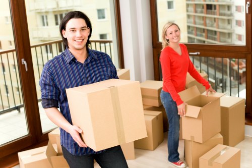 Organized house removal service in Brent